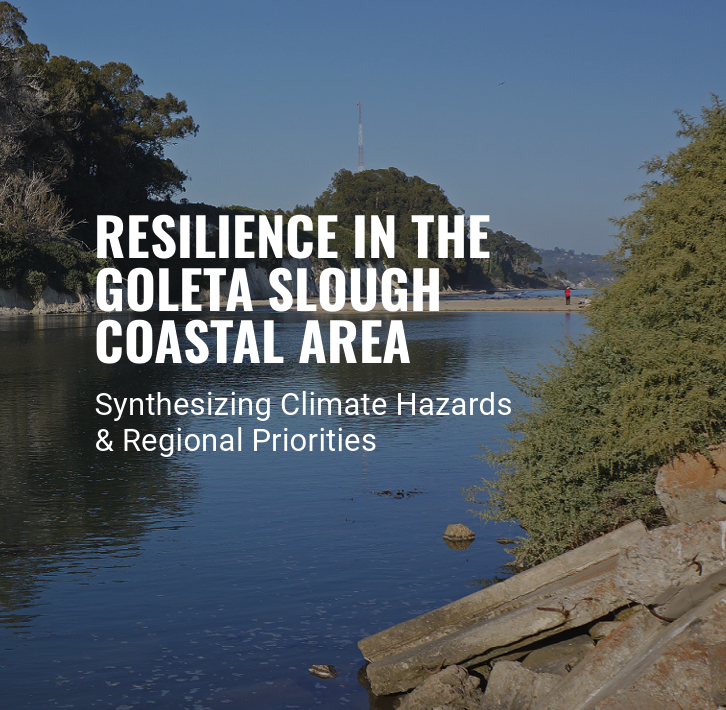 Cover of the Goleta Slough resilience report