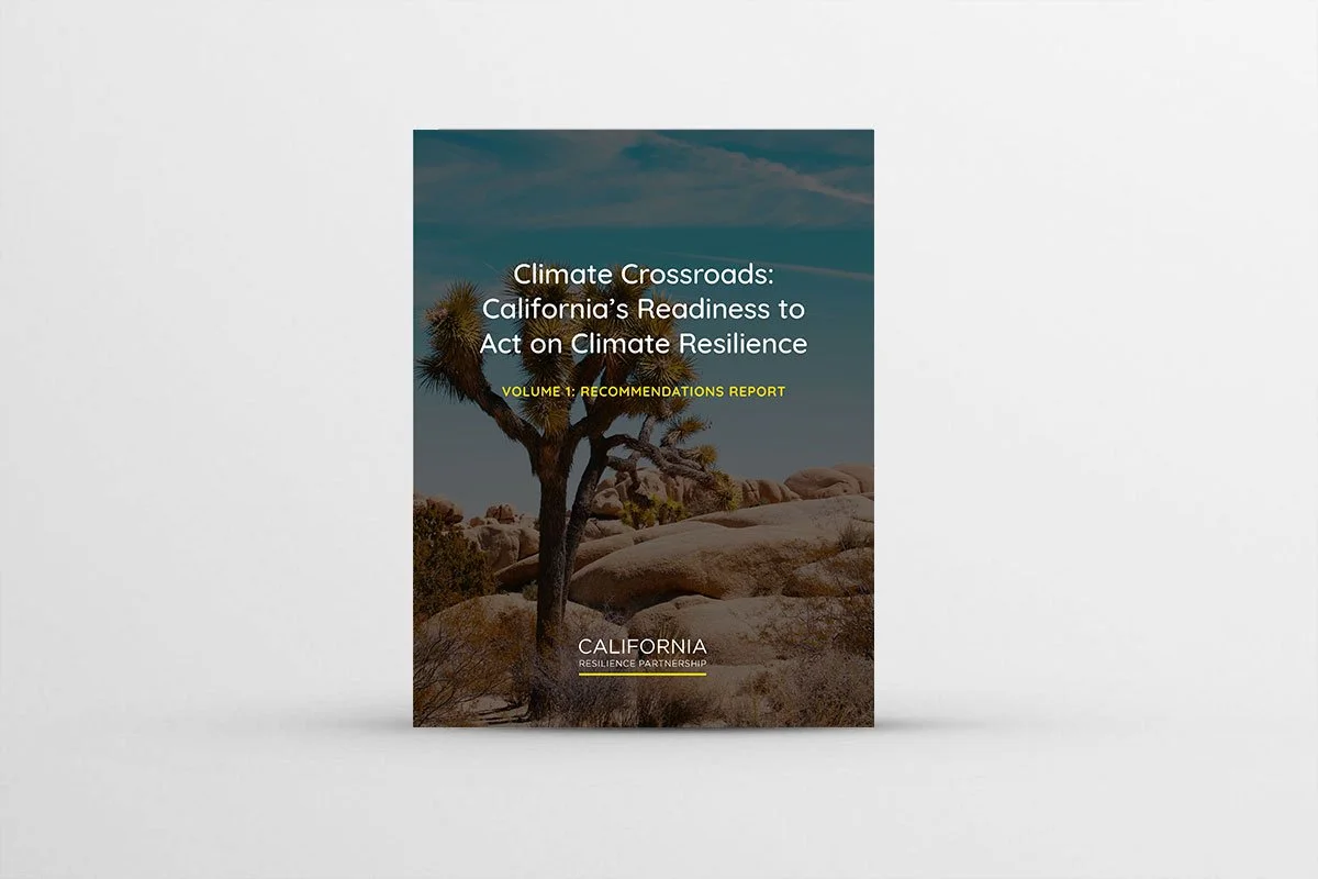 Cover of the Climate Crossroads report