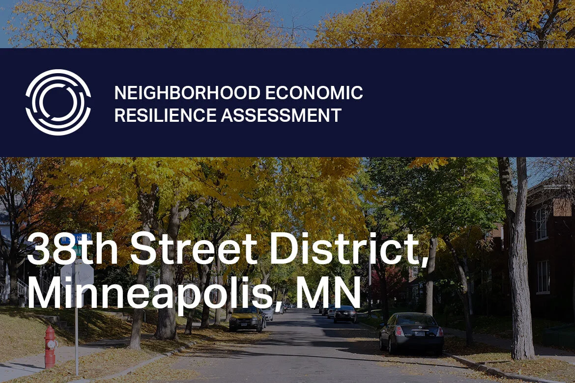Cover of the 38th Street District assessment